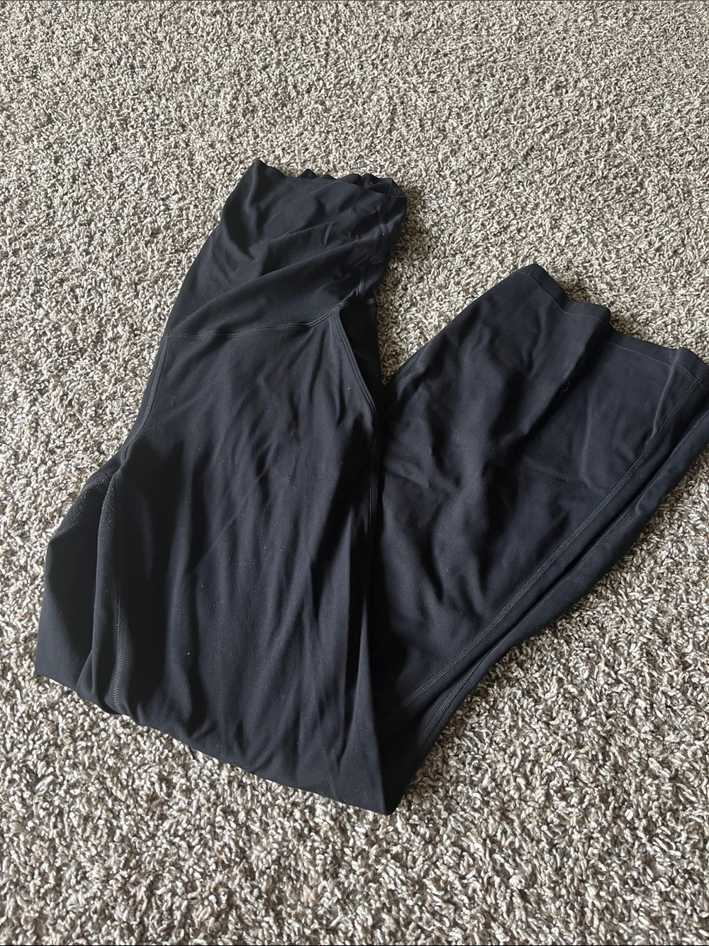 Black Boot-Cut Women's Maternity Pants